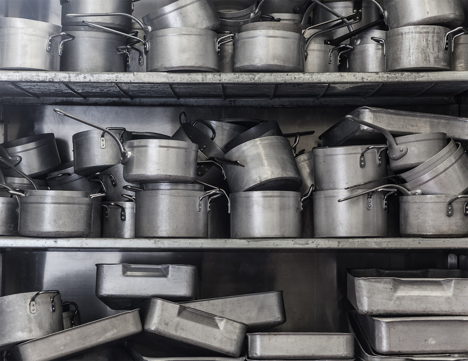 Kettles in the Brooklyn kitchen